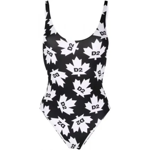 Beach Impressions One-Piece Swimsuit , female, Sizes: XS - Dsquared2 - Modalova