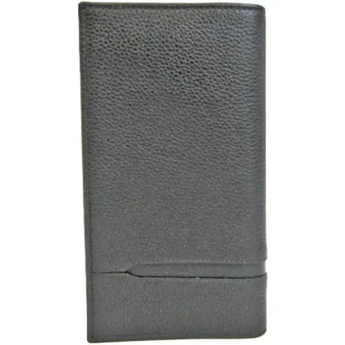 Pre-owned Leather wallets , male, Sizes: ONE SIZE - Bvlgari Vintage - Modalova