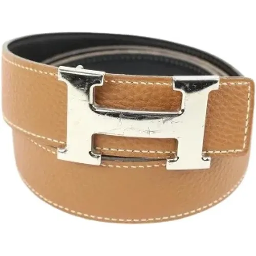 Pre-owned Leather belts , female, Sizes: ONE SIZE - Hermès Vintage - Modalova