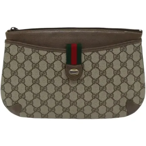 Pre-owned Canvas gucci-bags , female, Sizes: ONE SIZE - Gucci Vintage - Modalova