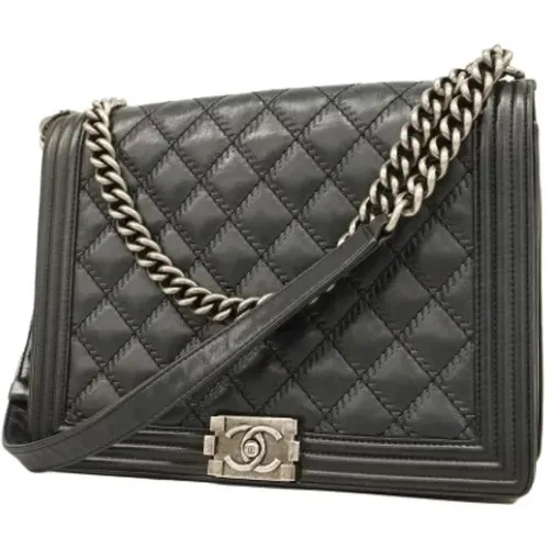 Pre-owned Leather chanel-bags , female, Sizes: ONE SIZE - Chanel Vintage - Modalova