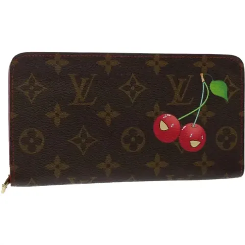 Pre-owned Canvas wallets , female, Sizes: ONE SIZE - Louis Vuitton Vintage - Modalova