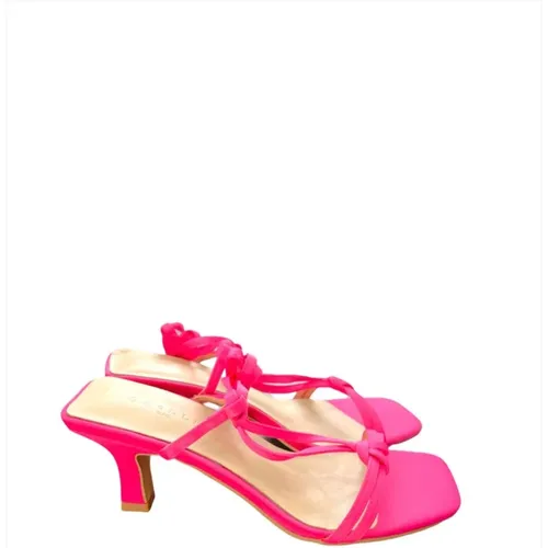Elegant High Heel Sandals , female, Sizes: 4 UK, 8 UK, 3 UK, 2 UK, 5 UK, 7 UK - Gaëlle Paris - Modalova