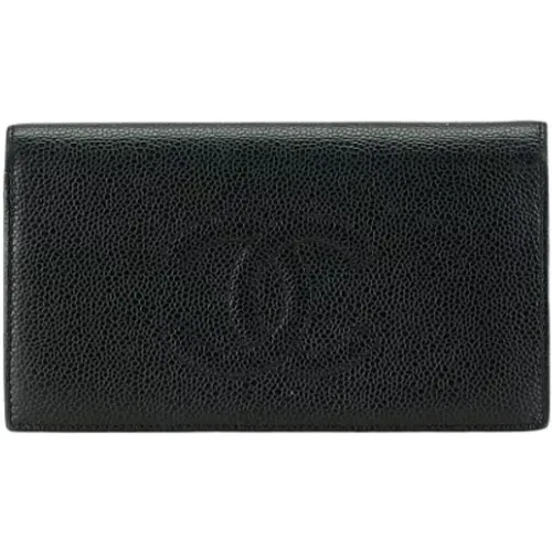 Pre-owned Leather wallets , female, Sizes: ONE SIZE - Chanel Vintage - Modalova