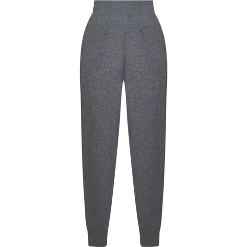 Grey Casual Trousers , female, Sizes: M, S - Stella Mccartney - Modalova