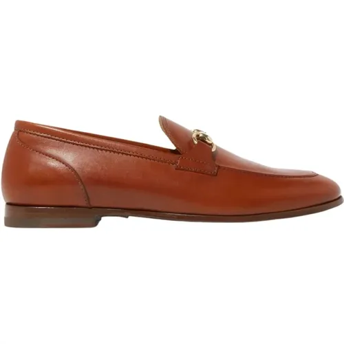 Equestrian-inspirierter Alessandra Cognac Loafer , Damen, Größe: 38 1/2 EU - Scarosso - Modalova