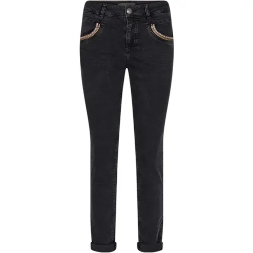 Graue Jeans , Damen, Größe: W27 - MOS MOSH - Modalova