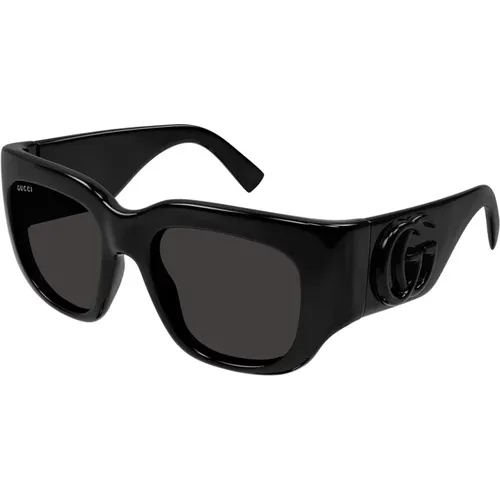 Stilvolle Oversized Quadratische Sonnenbrille - Gucci - Modalova