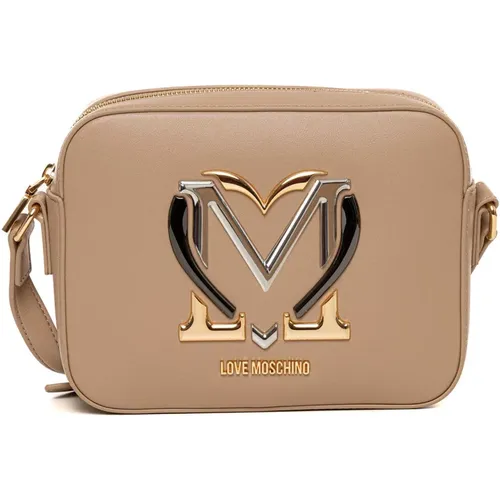 Verstellbare Schultertasche Kleine Tasche - Love Moschino - Modalova