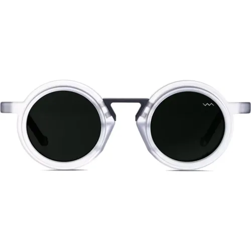 Nachhaltige runde Sonnenbrille White Label - Vava Eyewear - Modalova