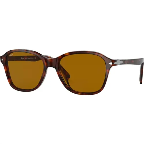Havana/ Sunglasses , unisex, Sizes: 53 MM - Persol - Modalova