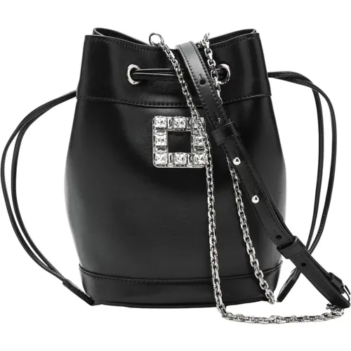 Small Bucket Bag , female, Sizes: ONE SIZE - Roger Vivier - Modalova