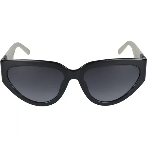Stylische Sonnenbrille Marc 645/S,Schwarz/Graue Sonnenbrille - Marc Jacobs - Modalova