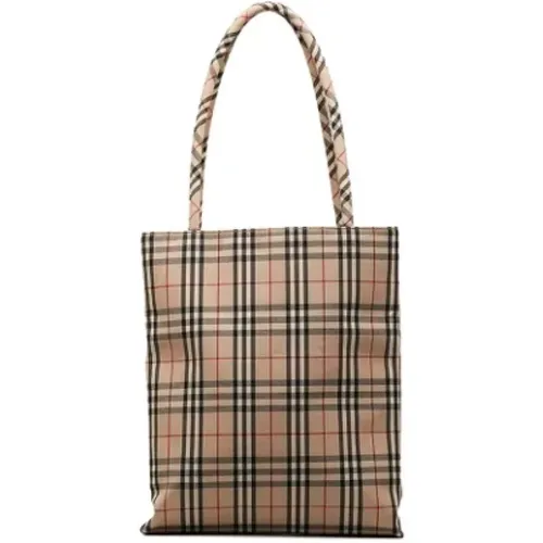 Pre-owned Canvas handbags , female, Sizes: ONE SIZE - Burberry Vintage - Modalova