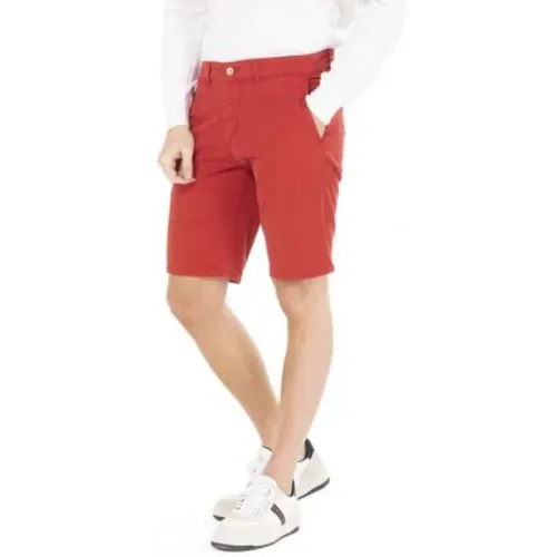 Stylish Bermuda Twill Casual Shorts , male, Sizes: L, M - Harmont & Blaine - Modalova