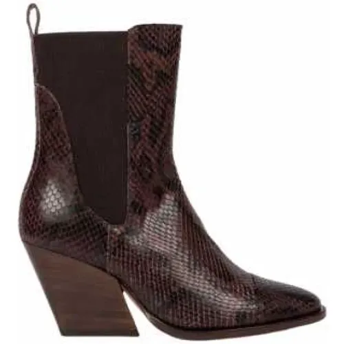 Python-Effekt Westernstiefel Topaz , Damen, Größe: 39 EU - Paul Smith - Modalova