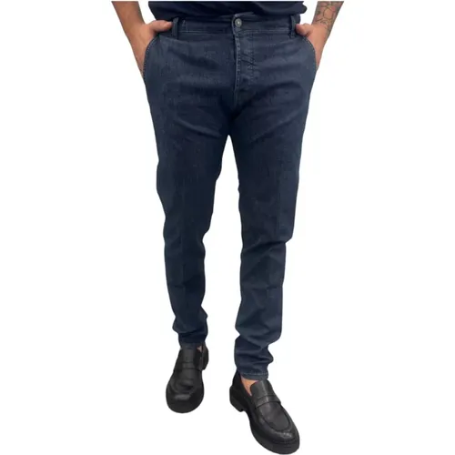 Stretch Denim Skinny Jeans , Herren, Größe: W30 - Michael Coal - Modalova