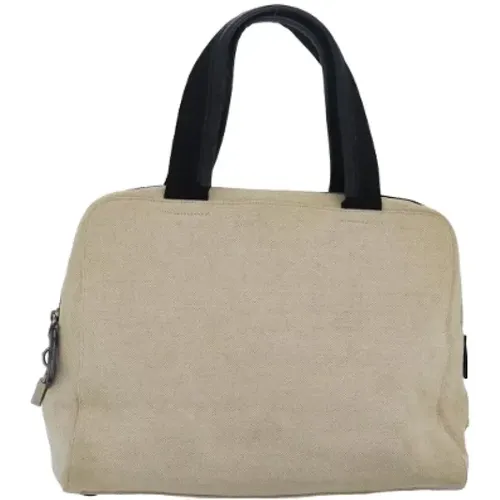 Pre-owned Canvas handbags , female, Sizes: ONE SIZE - Prada Vintage - Modalova