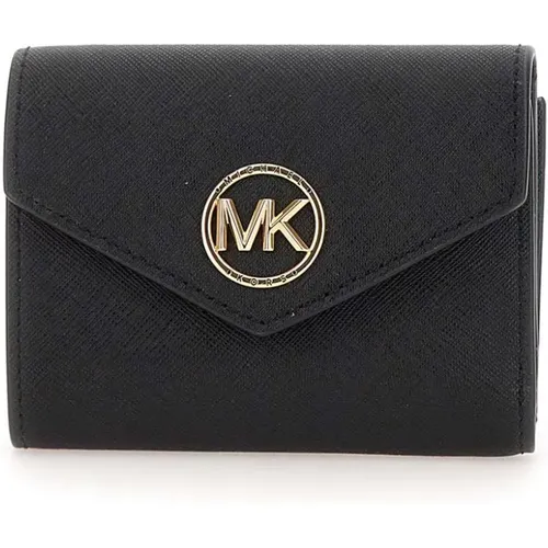Greenwich Leather Wallet, , female, Sizes: ONE SIZE - Michael Kors - Modalova