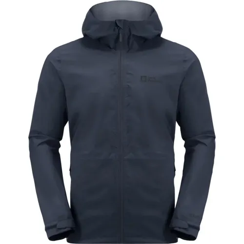 Dunkelblaue Jacke , Herren, Größe: M - Jack Wolfskin - Modalova