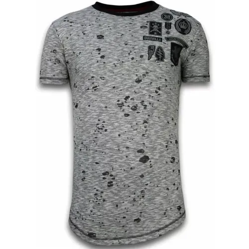 Stilvolle Pullover für Jungs - Herren T-Shirt - Lf-104/1G , Herren, Größe: S - Local Fanatic - Modalova