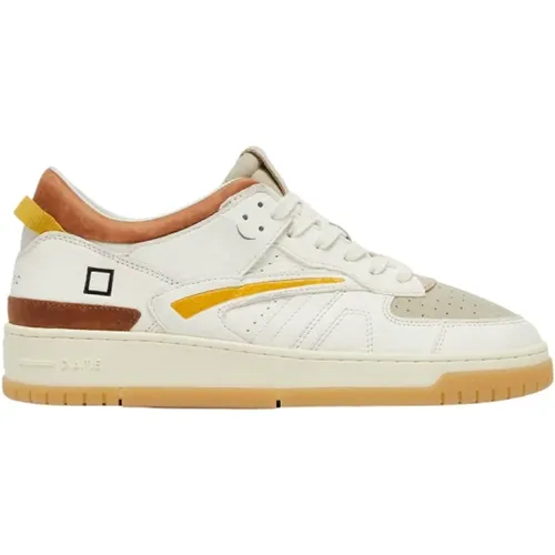 Torneo Beige Sneakers , male, Sizes: 9 UK, 11 UK, 8 UK, 6 UK, 7 UK - D.a.t.e. - Modalova