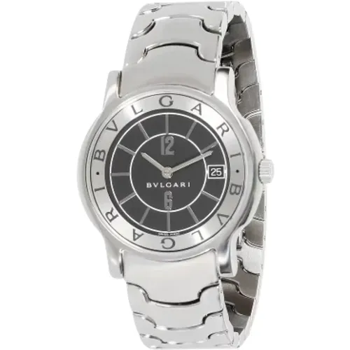 Pre-owned Stainless Steel watches , female, Sizes: ONE SIZE - Bvlgari Vintage - Modalova