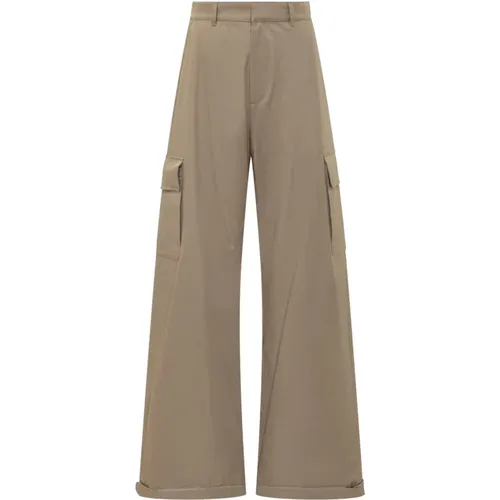 Cargo Pants , male, Sizes: M - Off White - Modalova