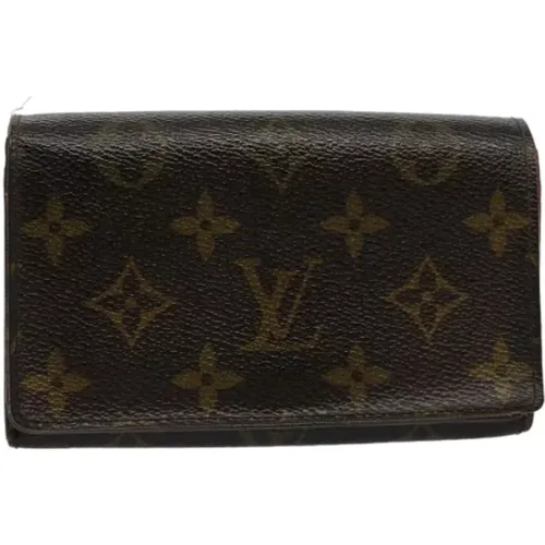 Pre-owned Canvas wallets , female, Sizes: ONE SIZE - Louis Vuitton Vintage - Modalova