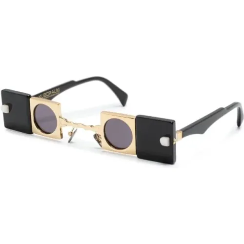 Schwarze GD Sonnenbrille für den täglichen Gebrauch - Kuboraum - Modalova