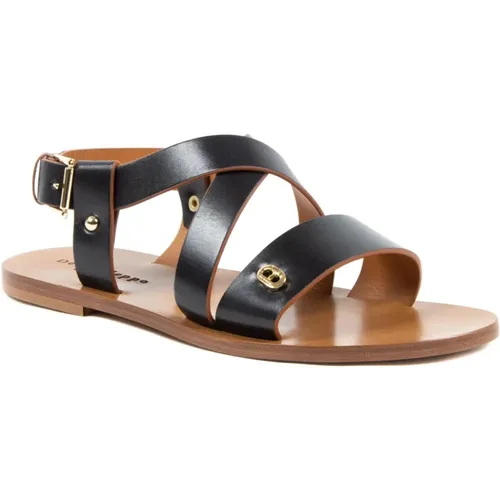 Leder Sandalen für Sonnige Abenteuer , Damen, Größe: 37 1/2 EU - Dee Ocleppo - Modalova