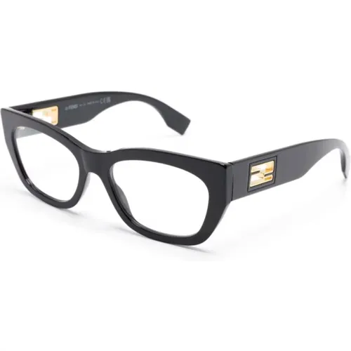 Classic Optical Frame , female, Sizes: 53 MM - Fendi - Modalova