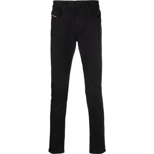 Casual Straight Cotton Jeans , male, Sizes: W30 L32, W31 L32 - Diesel - Modalova