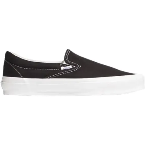 Klassische Slip-On Sneakers , Herren, Größe: 41 EU - Vans - Modalova