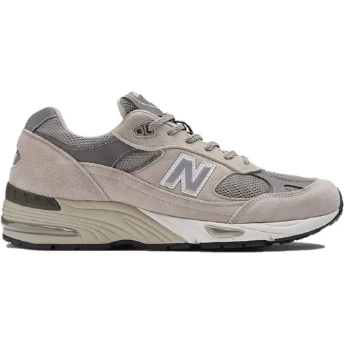 Klassische Laufschuhe Made in England , Herren, Größe: 42 EU - New Balance - Modalova