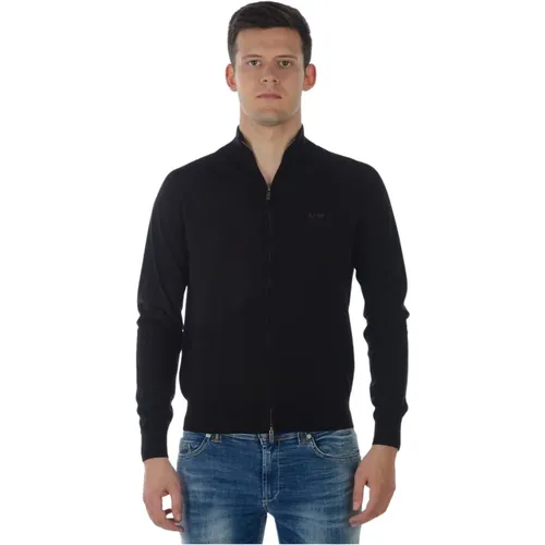 Hoodie Sweatshirt , Herren, Größe: L - Armani Jeans - Modalova