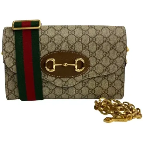 Pre-owned Leather shoulder-bags , female, Sizes: ONE SIZE - Gucci Vintage - Modalova