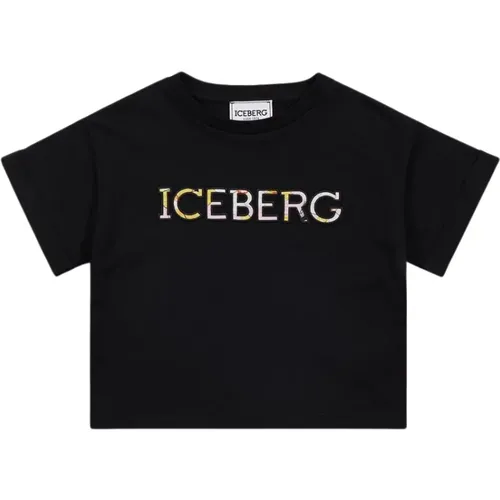 T-Shirts , Damen, Größe: M - Iceberg - Modalova