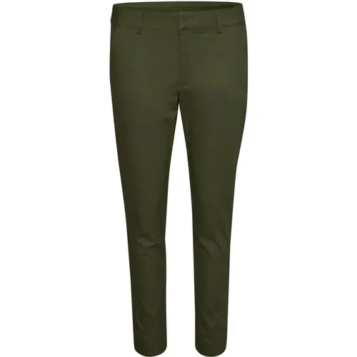 Forest Night Chino Pants , female, Sizes: XL, XS, L, 2XS, 5XL, S, 3XL, M, 2XL, 4XL - Kaffe - Modalova