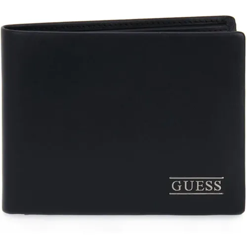 Modern Boston Billford Wallet , male, Sizes: ONE SIZE - Guess - Modalova