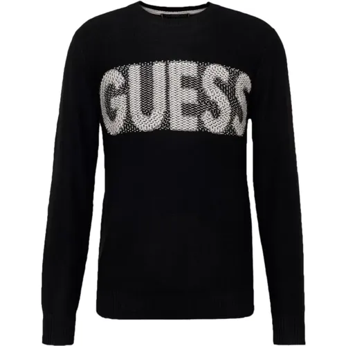 Crew Neck Sweater , Herren, Größe: 2XL - Guess - Modalova