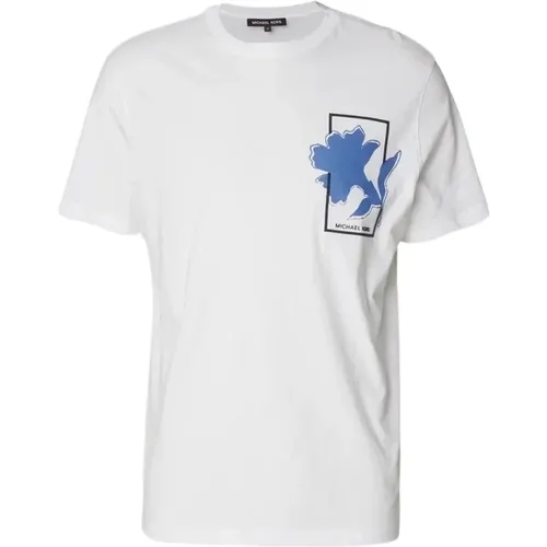Casual Cotton T-Shirt for Men , male, Sizes: L, 2XL, S, XL - Michael Kors - Modalova
