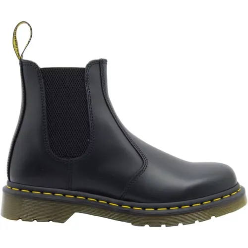 Chelsea Boots with Yellow Stitching , male, Sizes: 10 UK, 2 UK - Dr. Martens - Modalova