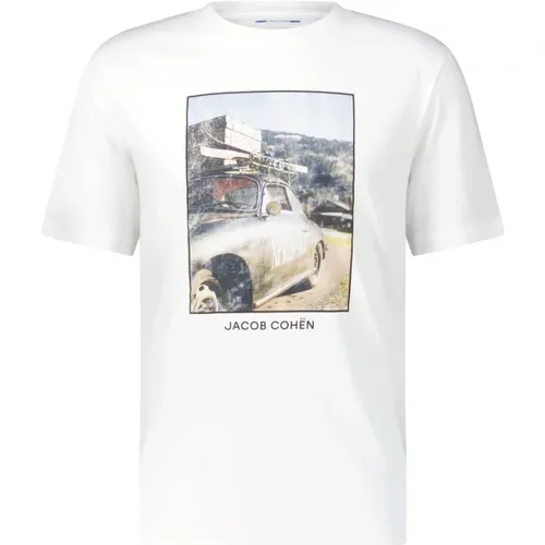 Bedrucktes T-Shirt Jacob Cohën - Jacob Cohën - Modalova