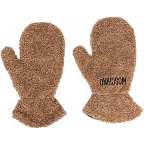 Gloves , female, Sizes: ONE SIZE - Moschino - Modalova