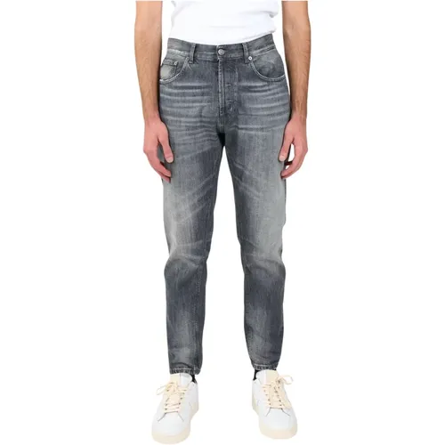 Gebrauchte 5-Pocket Karotten-Passform Jeans , Herren, Größe: W32 - Dondup - Modalova