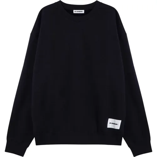 Crewneck Sweatshirt , Herren, Größe: S - Jil Sander - Modalova