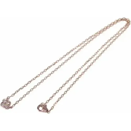 Pre-owned Rose Gold necklaces , female, Sizes: ONE SIZE - Cartier Vintage - Modalova