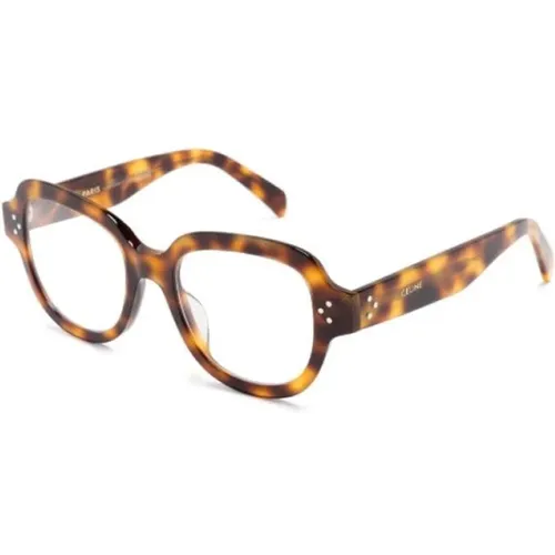 Braun/Havanna Optische Brille, vielseitig und stilvoll,Klassische Schwarze Optische Brille,Rosa Optische Brille Must-Have - Celine - Modalova