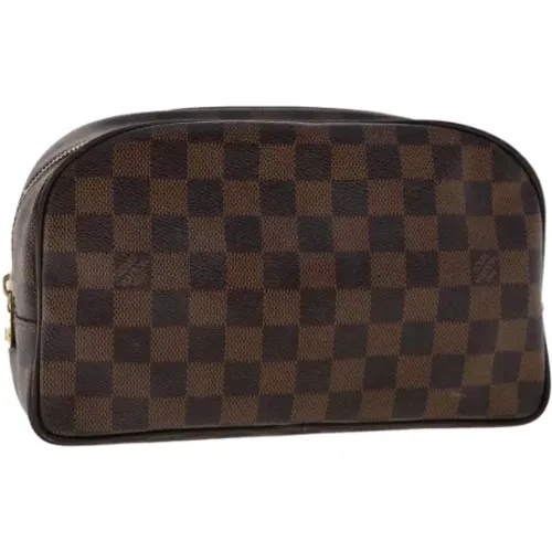 Pre-owned Canvas clutches , female, Sizes: ONE SIZE - Louis Vuitton Vintage - Modalova